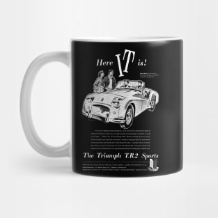 TRIUMPH TR2 - advert Mug